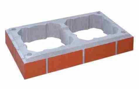 Element canal dublu finisat